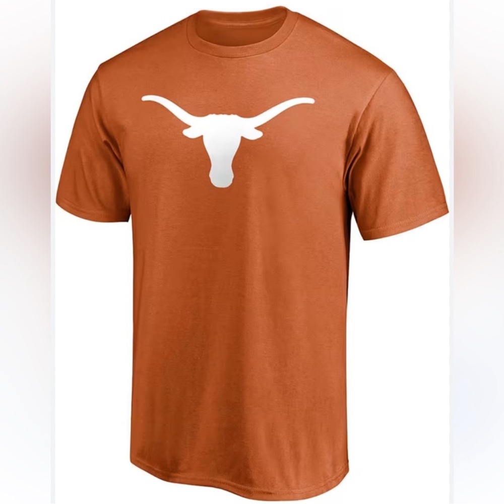 Russell Athletic Orange Tee with White Logo